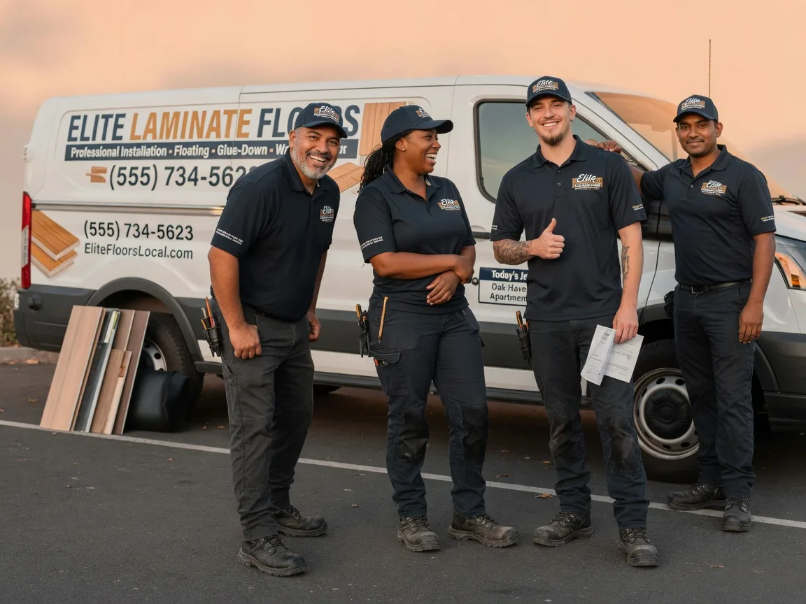 Laminate flooring installation company in Burbank, OK